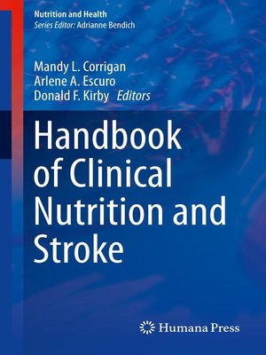 cover image of Handbook of Clinical Nutrition and Stroke
